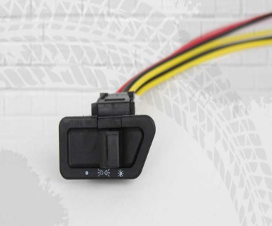 BOTON LUCES SCOOTER GRANDE C/6 CABLES