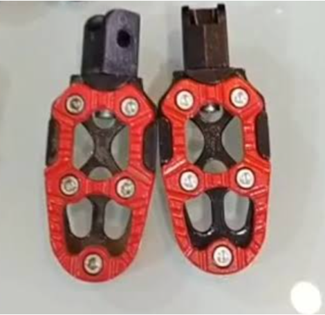 ESTRIBO ALUMINIO E-01 NARANJA PAR-STD 