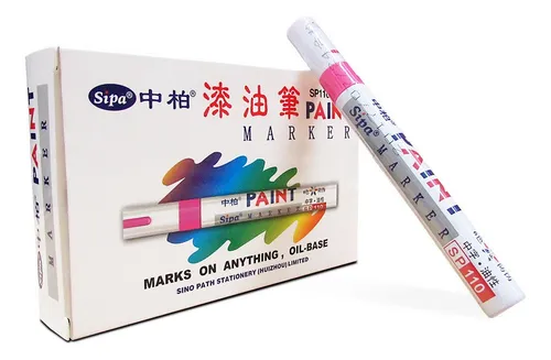 MARCADOR PARA LLANTA ROSADO