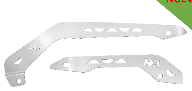 HONDA / NX 190 / LUJO TAPA CADENA INOXIDABLE