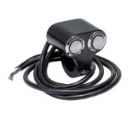 INTERRUPTOR SWITCH 2 BOTONES NEGRO