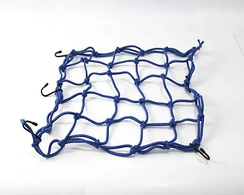 MALLA P/CASCO LUMINOSA AZUL 40X40