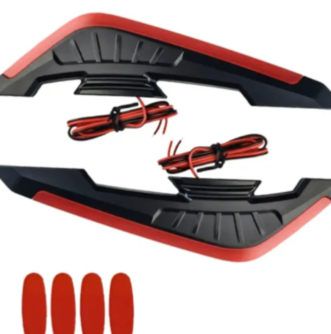 ALERON UNIVERSAL CON LUZ LED/ROJO 