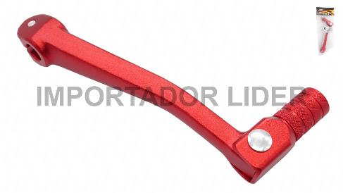 PEDAL CAMBIO FLEXIBLE ROJO C-001 UND - STD