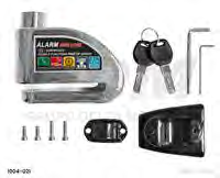 ALARMA DE DISCO C/ SOPORTE CROMADO GDM