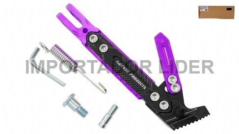 PARADOR LATERAL AJUSTABLE NEGRO/MORADO UND - STD