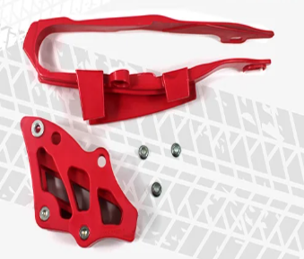 GUIADOR CADENA C/GOMA GUIA CADENA CRF ROJO