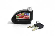 CHAPA FRENO DISCO C/ALARMA NEGRO
