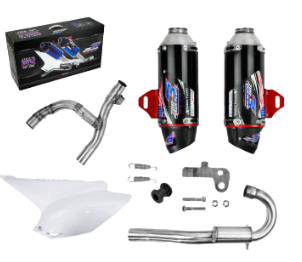 TUBO ESCAPE CRF230 R NEGRO GDM