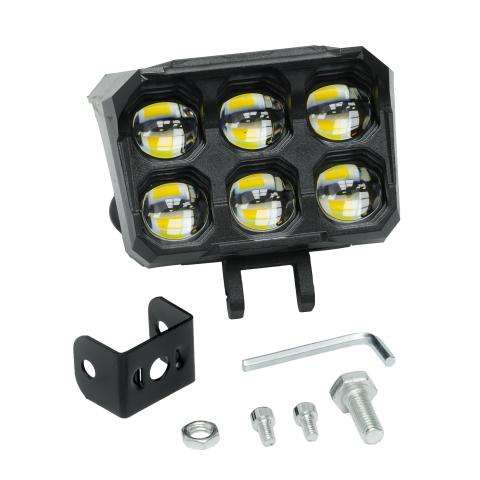 FARO LED 6PTO CUADRADO 30W 9-80V