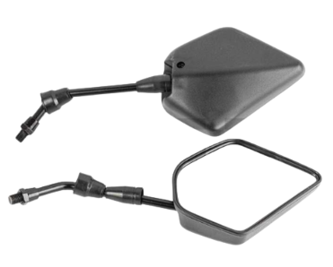 ESPEJO CINCO LADOS(HILO DER.10MM)NEGRO