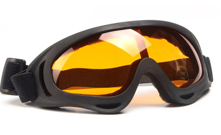 GAFAS PROTECTORAS ANTIVIENTO COLOR AMARILLO 