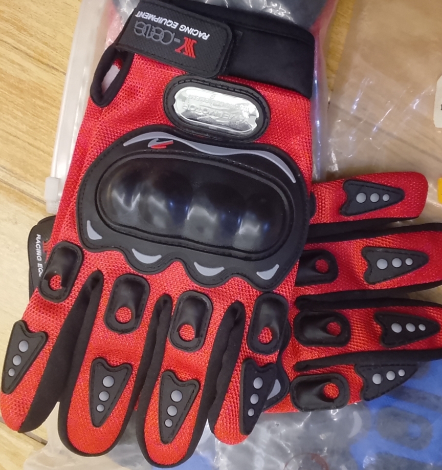 GUANTE Y-008-3 YAMEI ROJO 