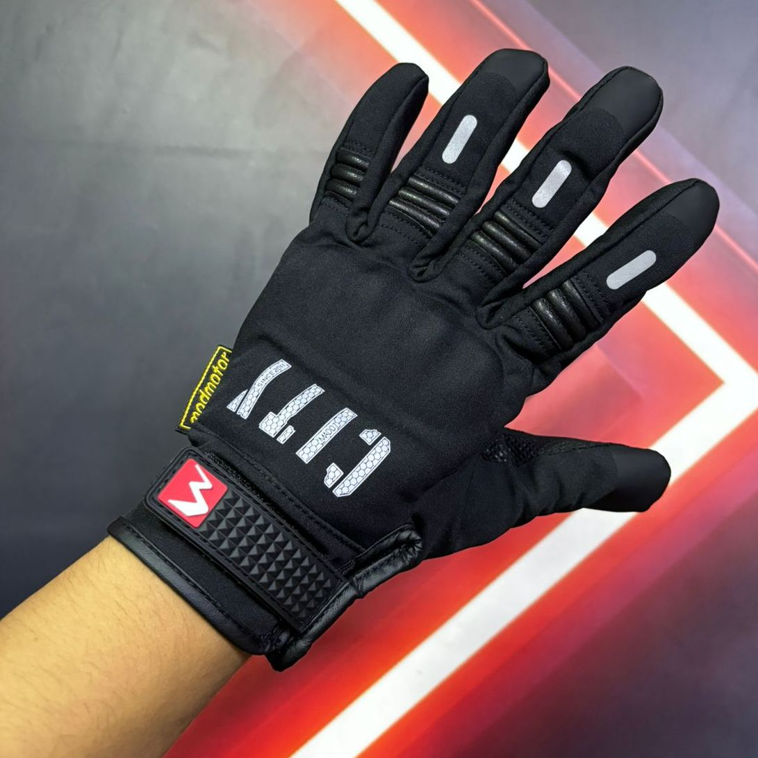 GUANTES CITY MODERNO NEGRO TALLA L