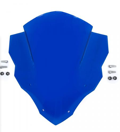 VISERA CUPULA PULSAR NS200 MODIFICADA AZUL
