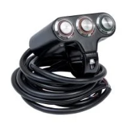 INTERRUPTOR SWITCH 3 BOTONES NEGRO