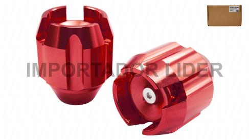 SLIDER ANTICAIDA SL-002 ROJO PARA EJE PAR - STD