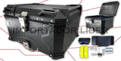 MALETA ALUMINIO NEGRO MODELO (X) 55L UND - STD