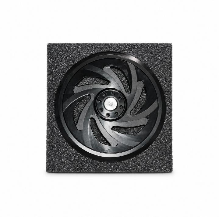 TAPA VOLANTE COMPATIBLE CON CG CNC TUNNING NEGRO 