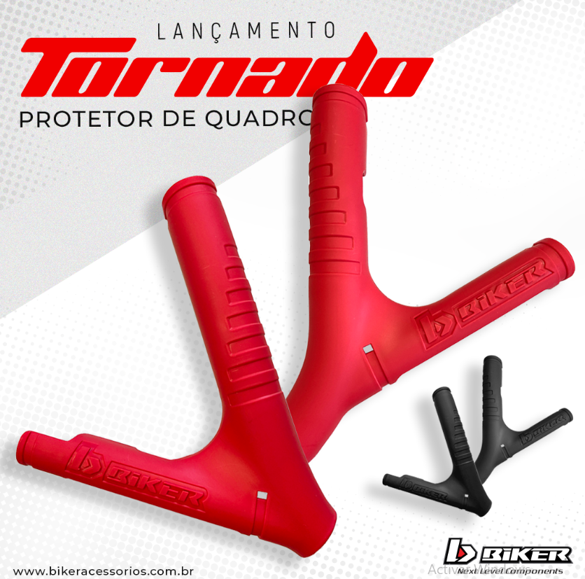 PROTECTOR DE CHASIS HONDA TORNADO ROJO
