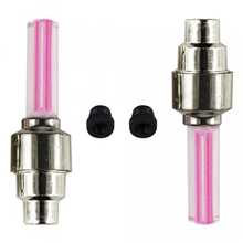 LUZ LED P/ NEUMATICOS AUTO / MOTO / BICICLETA - VIOLETA
