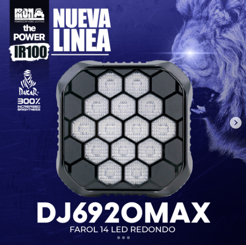 FARO LED CUADRADO 4,4