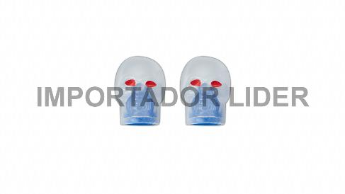 TAPA PITON DE CÁMARA MDLO CALAVERA AZUL C/ OJOS ROJO PAR - STD (FOSFORESCENTE)