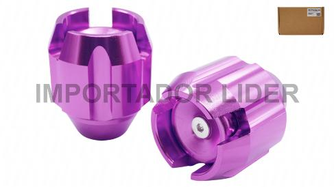 SLIDER ANTICAIDA SL-002 LILA PARA EJE PAR - STD
