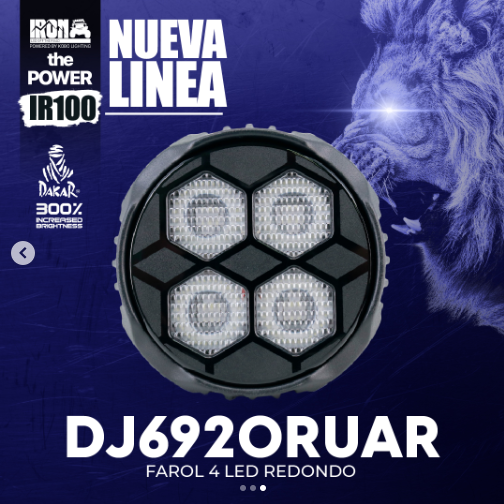 FARO LED REDONDO 3,1