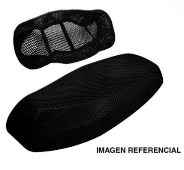 MALLA ASIENTO DOBLE HUECO PEQUENO NEGRO