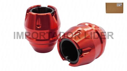 SLIDER ANTICAIDA SL-006 ROJO PARA EJE PAR - STD