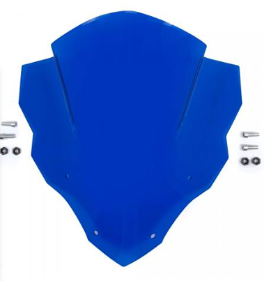 VISERA PULSAR200NS MODIFICADA AZUL