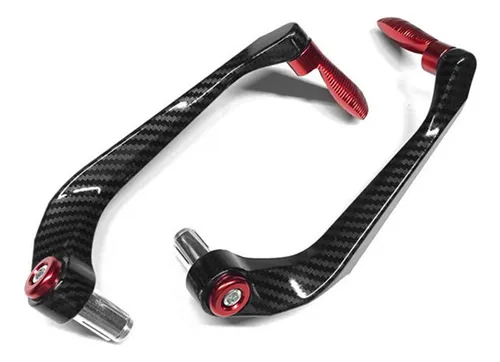 PROTECTOR DE MANO UNIVERSAL B039 CARBONO/ROJO PAR - STD