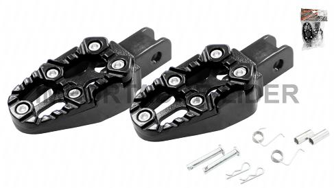 ESTRIBO ALUMINIO E-01 NEGRO PAR - STD