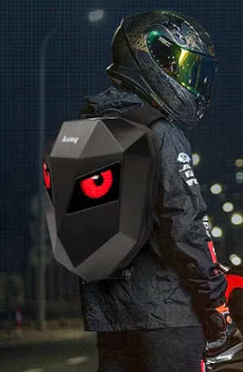 MOCHILA OJOS LED BIKER