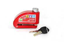 CHAPA FRENO DISCO C/ALARMA ROJO