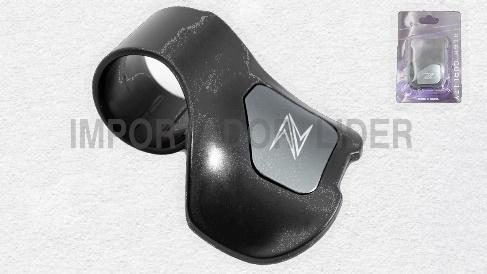 SOPORTE DE MANIJA DE ACELERADOR NEGRO/GRIS UND - STD