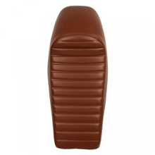ASIENTO CG125 62CM JOROBA CAFE RACER MARRON