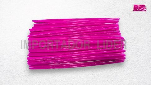 ADORNO P/ARO DE RAYOS 24CM ROSA FLUORESCENTE 72PZS SET - STD